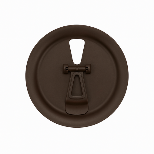 Couvercle clipsable marron pour Gobelets TO'GO - Henri Julien