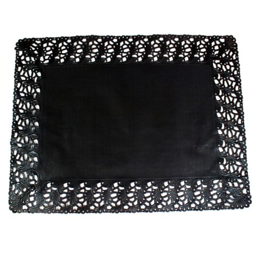 250 Dentelles rectangle 400x300 noire - Henri Julien
