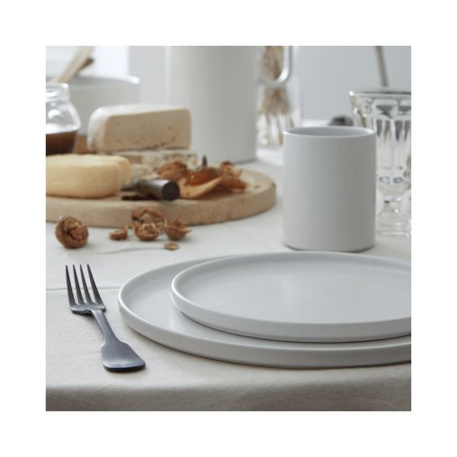 Assiette Plate REDONDA Ø270mm Grès Blanc - Henri Julien