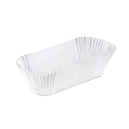1000 Caissettes moules de cuisson papier plissé 105x40xh25mm Blanc - Henri Julien