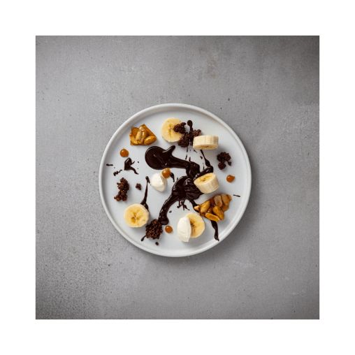 Assiette dessert REDONDA Ø210 Grès Blanc - Henri Julien
