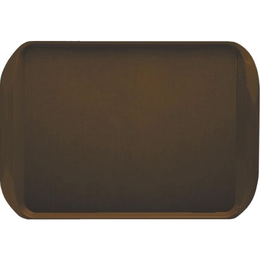 Plateau RONALD avec poignées 43,5x30,5 Chocolat - Henri Julien