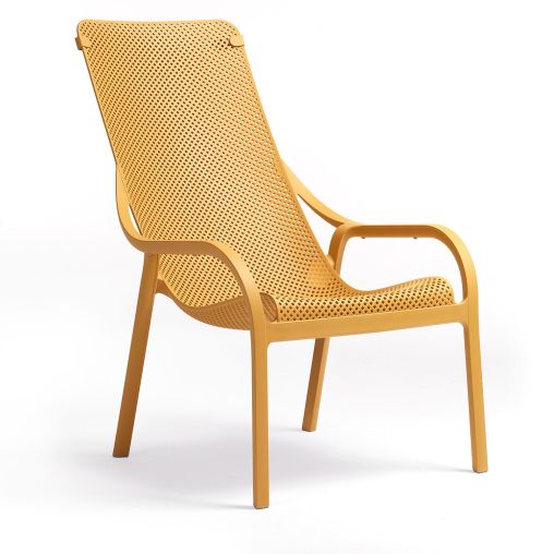 Fauteuil lounge NET Safran - Henri Julien