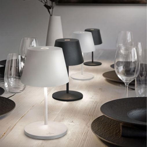 Lampe de table Led SEOUL Blanc - Henri Julien