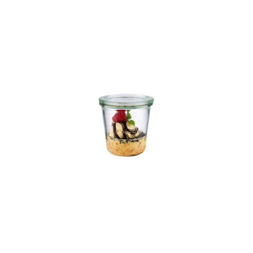 Verrine en verre WECK + couvercle Ø90xh90mm 29cl - APS - Henri Julien