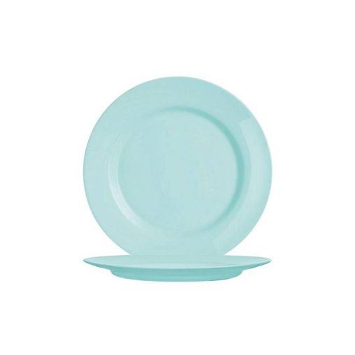 Assiette plate NOVA AQUITANIA Ø225mm Polypropylène Turquoise - Arcoroc - Henri Julien