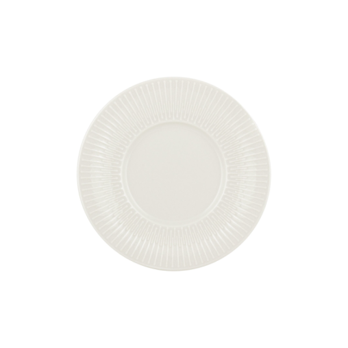 Assiette plate PORTOFINO Ø160mm Porcelaine Blanc - Henri Julien