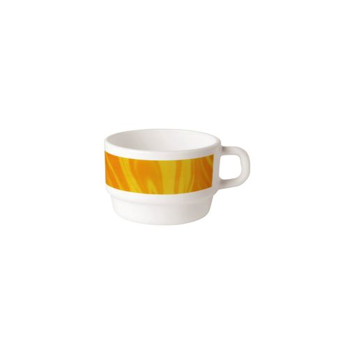 Tasse empilable CAREWARE NATURA Jaune 22cl - Bormioli Rocco - Henri Julien