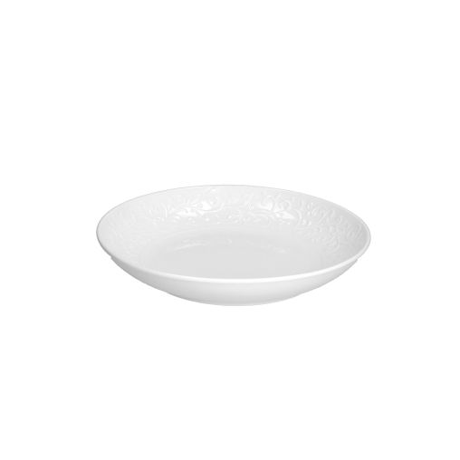 Assiette creuse coupe JASMIN Ø230xh40mm Porcelaine Blanc - Henri Julien