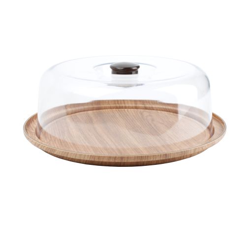 Plateau de service avec cloche BUFFET Ø305xh105mm - Fine2Dine - Henri Julien