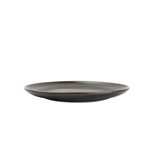 Assiette ovale CERES 254x228mm Porcelaine Black - Fine2Dine - Henri Julien