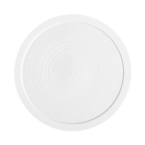 Assiette Plate BAHIA PIERRE DE LUNE Ø290mm Grès Blanc - Degrenne - Henri Julien