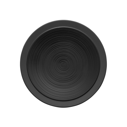 Assiette Plate BAHIA ONYX Ø260mm Grès Noir - Degrenne - Henri Julien