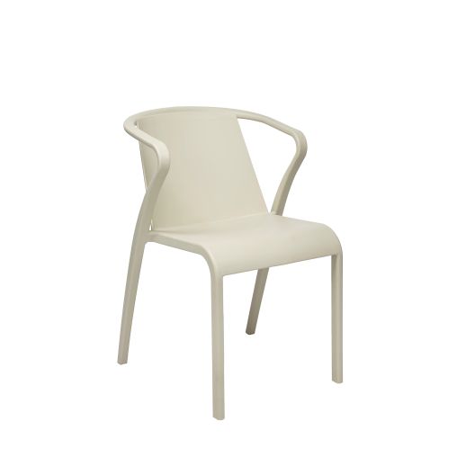 Fauteuil FADO Polypropylène 52x56xh76cm Sand - Ezpeleta - Henri Julien