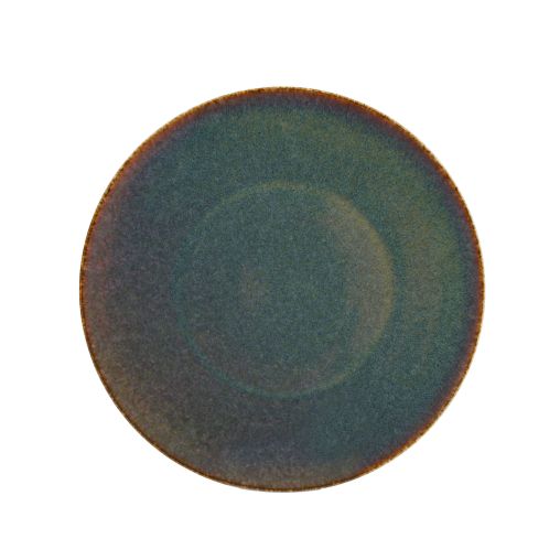 Assiette plate CIRRO GREEN Ø270mm - Henri Julien