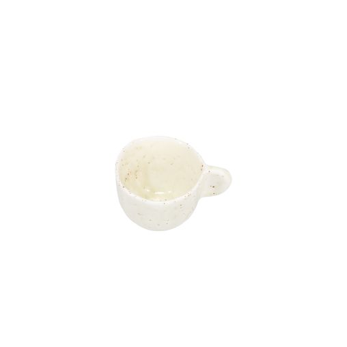 Tasse à café VITA 10,5cl Porcelaine Beige - Henri Julien