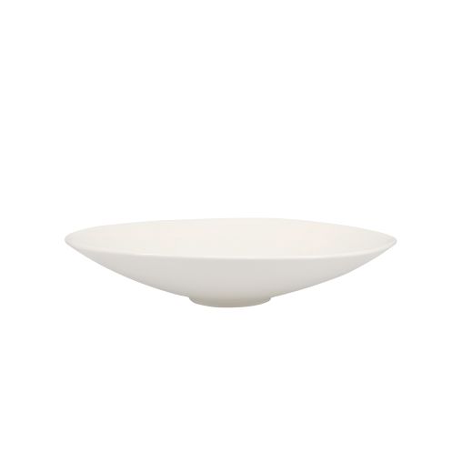 Assiette creuse CONTOUR Ø270xh55mm Porcelaine Blanc - Henri Julien