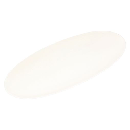 Plat de service CONTOUR 355x150mm Porcelaine Blanc - Henri Julien