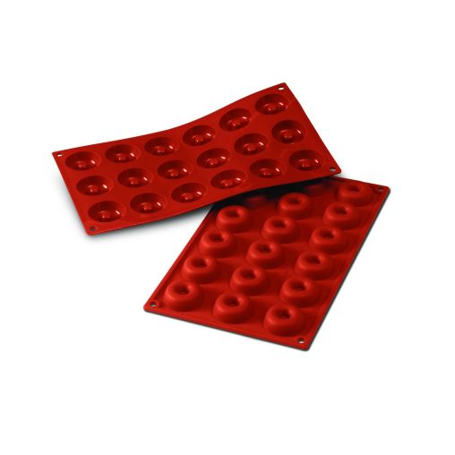 Moule 18 Mini Savarins silicone - Henri Julien