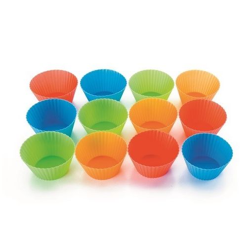 Set de 12 moules à Muffins silicone - Henri Julien