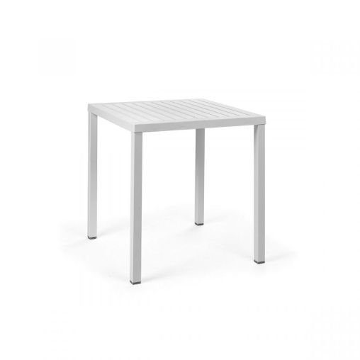 Table CUBE Blanc 70x70 - Henri Julien