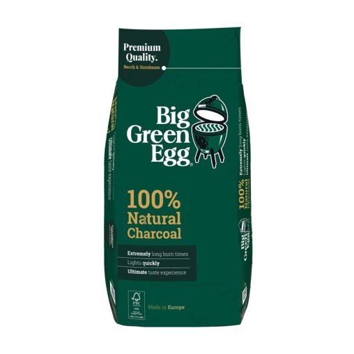 Sac de charbon naturel 9kg BIO BIG GREEN EGG - Henri Julien