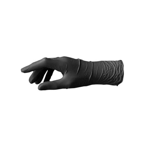 Boîte de 100 Gants Nitrile Noir Taille M - Henri Julien