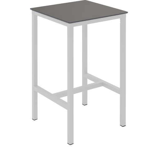 Table haute URBAN 70x70xh110cm Taupe et White - Ezpeleta - Henri Julien