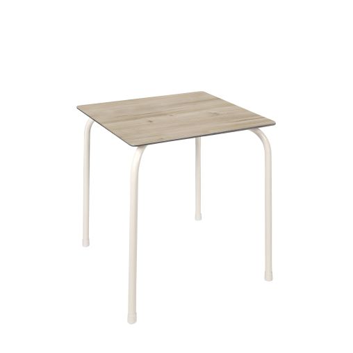 Table RODAS 70x70xh73cm Oak et White - Ezpeleta - Henri Julien