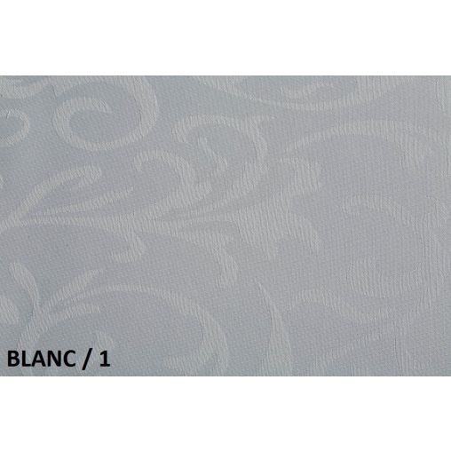 Nappe tissu Carrée Ipanéma 140x140 Blanc - Henri Julien