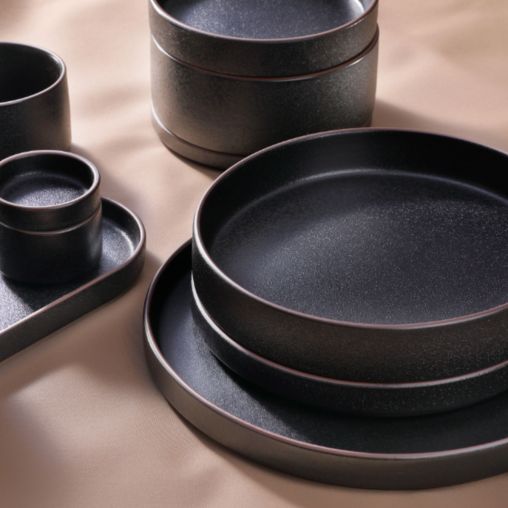 Bol CAFE NOIR Ø100xh60mm Porcelaine Noir - Henri Julien