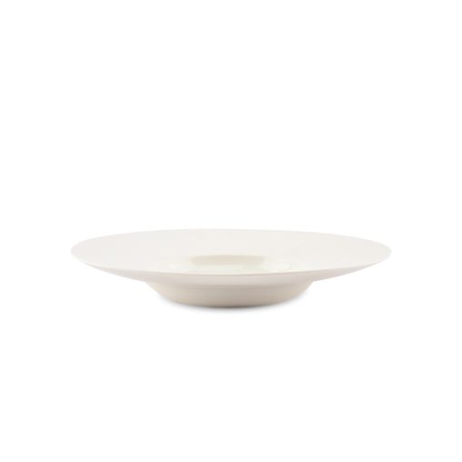 Assiette bassin creux GRAVURE Ø260xh40mm Porcelaine Blanc - Henri Julien