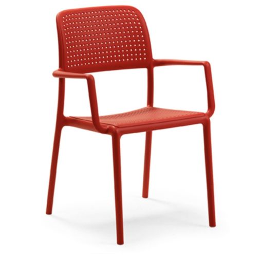 Fauteuil BORA Rouge - Henri Julien