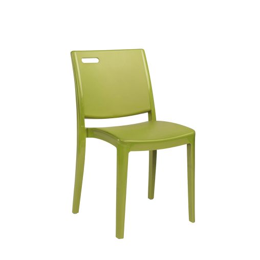 Chaise CLIP Polypropylène 48x50xh81cm Vert cactus - Grosfillex - Henri Julien