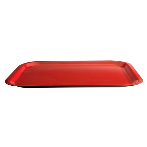 Plateau Fast Food CHIC 37,5x26,5 Rouge - Henri Julien