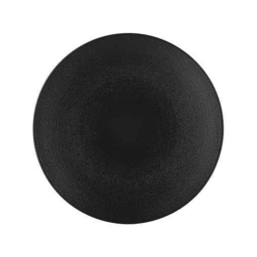 Assiette plate EQUINOXE Ø280mm Céramique Noir - Henri Julien