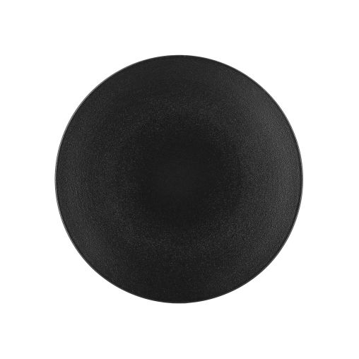 Assiette plate EQUINOXE Ø260mm Céramique Noir - Henri Julien