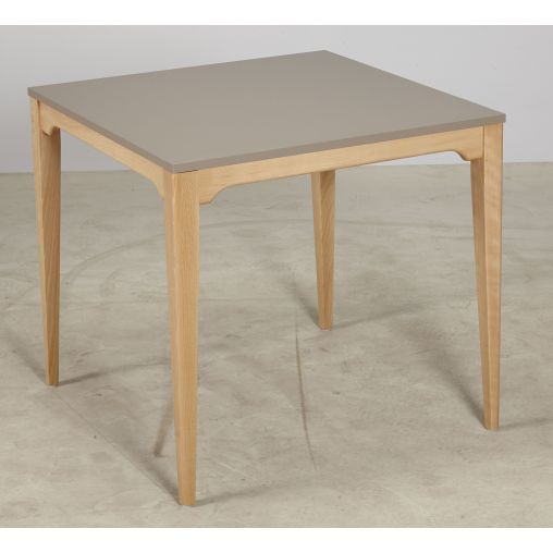 Table 'CT10' 4 pieds 80x80 - Henri Julien