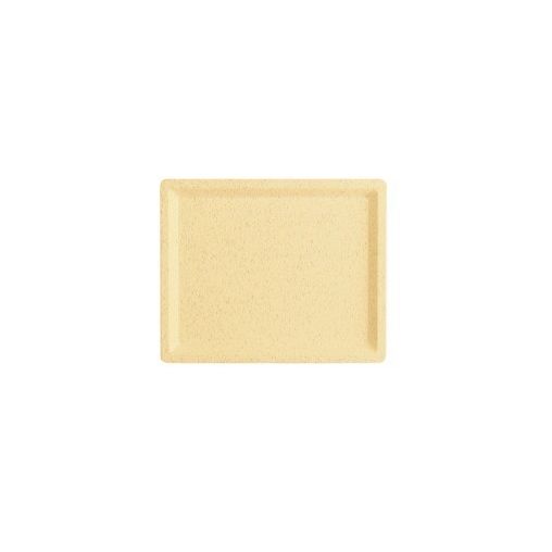 Plateau Gn1/2 ZÉNITH 32,5x26,5 Polyester Miel Moucheté - Henri Julien