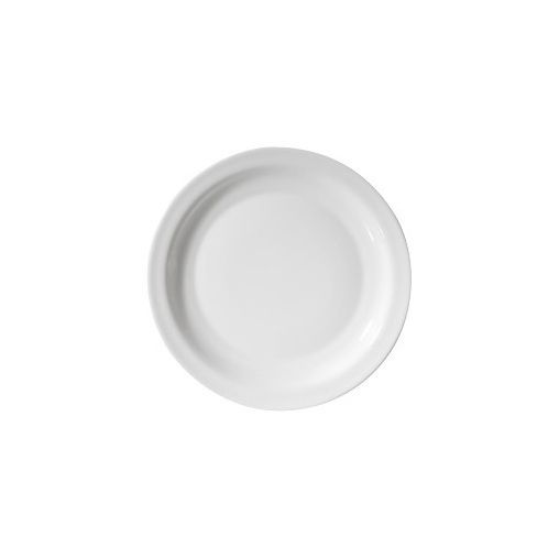 Assiette plate PERFORMA Blanc Ø255mm Verre Trempé - Bormioli Rocco - Henri Julien