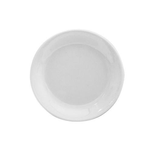 Assiette Plate FLORIDE Blanc Ø230mm Porcelaine - Henri Julien