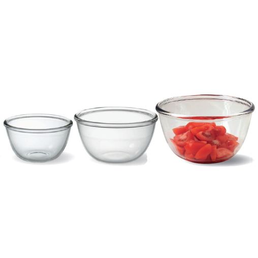 Saladier COCOON Ø240xh130mm 3,6L Verre trempé - Prix en baisse - Henri Julien