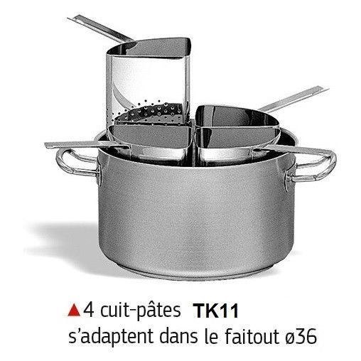 Faitout Haut ø35 INOX PRO sans couvercle - Henri Julien