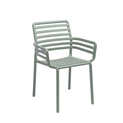 Fauteuil DOGA Polypropylène 60x56,5xh83,5cm Menthe - Nardi - Henri Julien