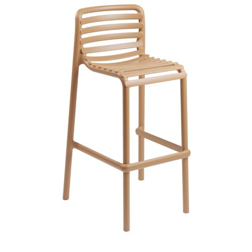 Tabouret DOGA Polypropylène 51x49,5xh100cm Capuccino - Nardi - Henri Julien