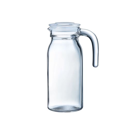Pichet avec couvercle hermétique SPRING 1L Ø94xh229mm Verre - Prix en baisse - Henri Julien
