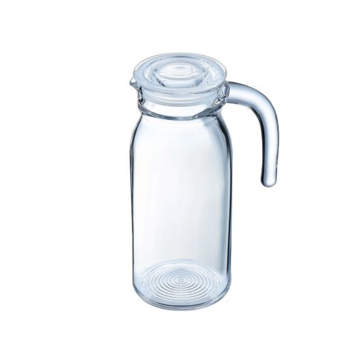 Pichet avec couvercle hermétique SPRING 1L Ø94xh229mm Verre - Prix en baisse - Henri Julien