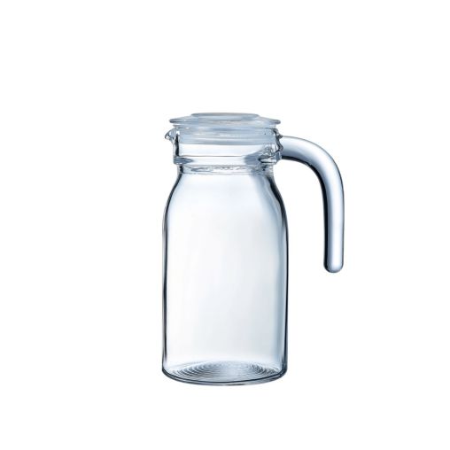 Pichet avec couvercle hermétique SPRING 75cl Ø90xh197mm Verre - Prix en baisse - Henri Julien