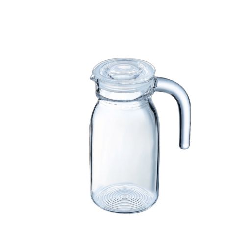 Pichet avec couvercle hermétique SPRING 75cl Ø90xh197mm Verre - Prix en baisse - Henri Julien