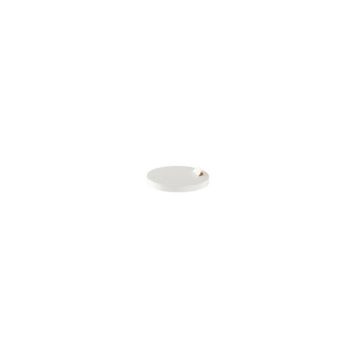 1000 Couvercles Ø60mm Kraft blanc - pour Gobelets jetables Ø60mm - Henri Julien